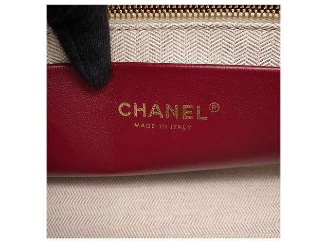Borsa a tracolla Chanel in vitello nero - vista 16