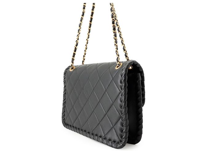 Borsa a mano Chanel Matelassé Nera Nero - vista 2