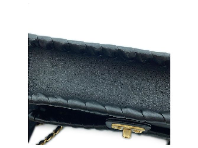 Borsa a mano Chanel Matelassé Nera Nero - vista 8