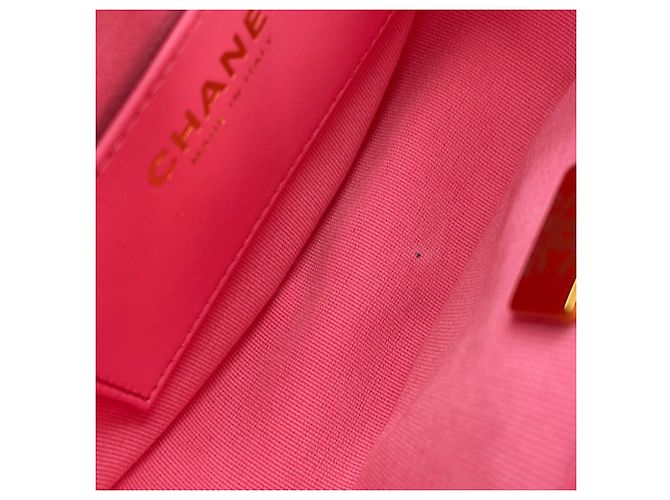 Borsa a tracolla Chanel Mini Matelassé Rosa - vista 10