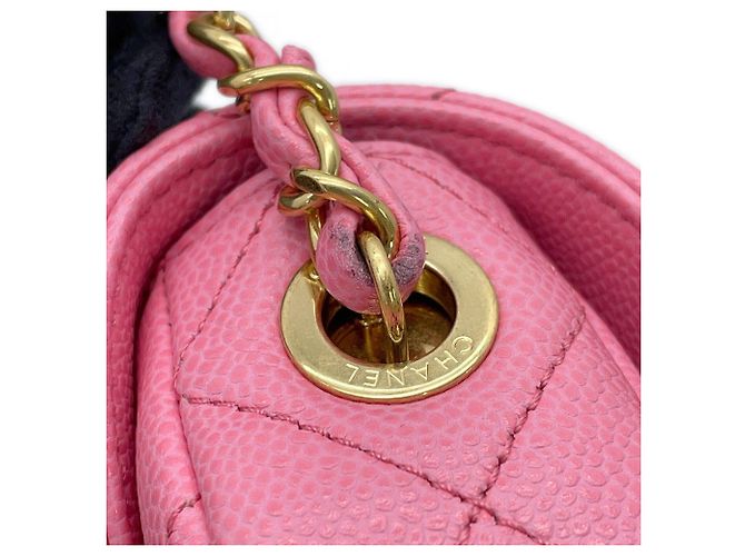 Borsa a tracolla Chanel Mini Matelassé Rosa - vista 13