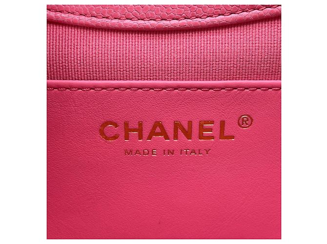 Borsa a tracolla Chanel Mini Matelassé Rosa - vista 17