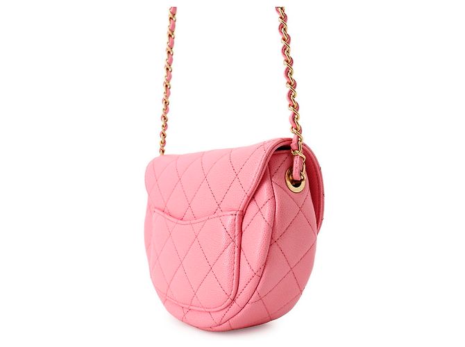 Borsa a tracolla Chanel Mini Matelassé Rosa - vista 2