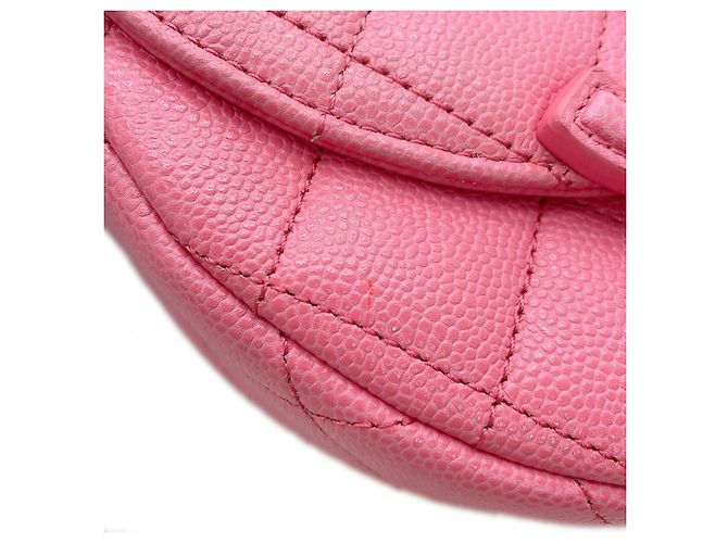 Borsa a tracolla Chanel Mini Matelassé Rosa - vista 7