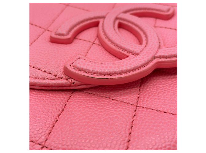 Borsa a tracolla Chanel Mini Matelassé Rosa - vista 8