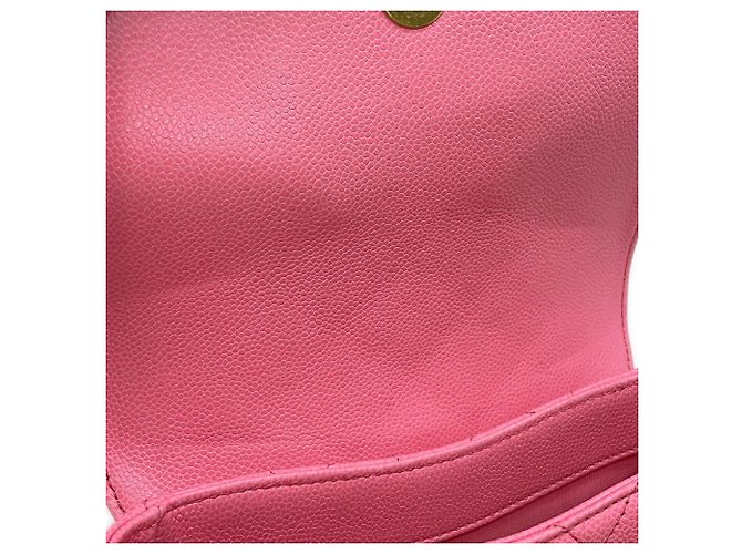 Borsa a tracolla Chanel Mini Matelassé Rosa - vista 9