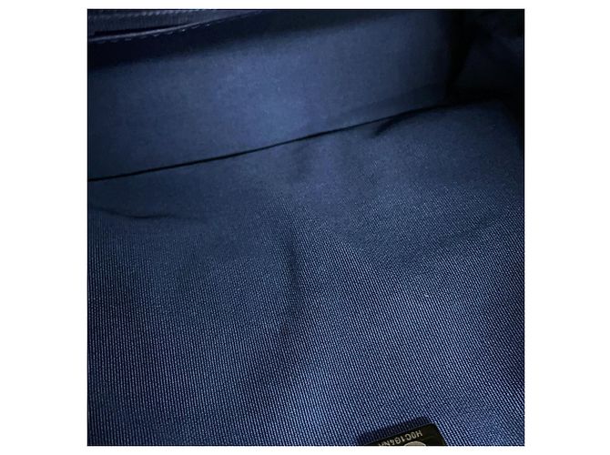 Borsa Chanel Matelassé Navy Blu navy - vista 7