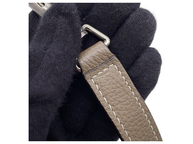 Céline Celine Luggage Nano Shopper Handtasche Grau - Ansicht 13