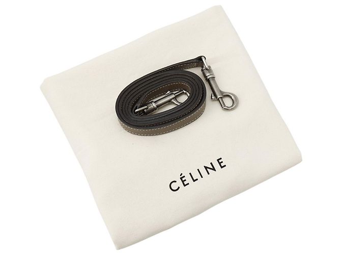 Céline Celine Luggage Nano Shopper Handtasche Grau - Ansicht 17