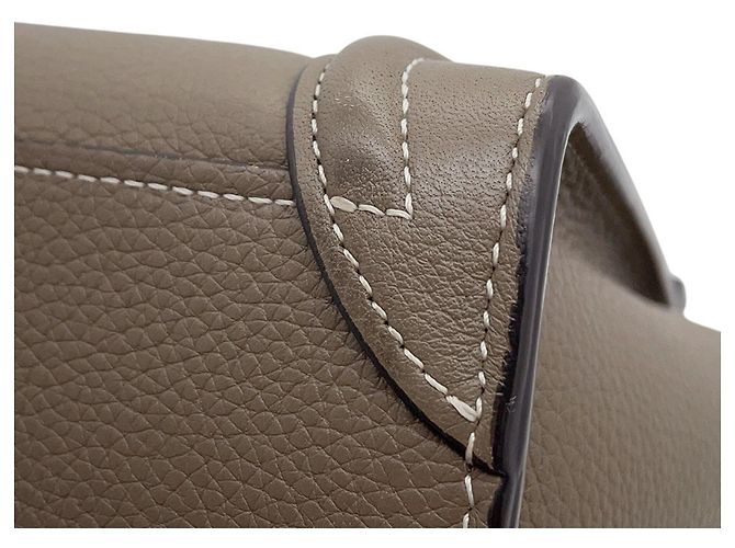 Céline Celine Luggage Nano Shopper Handtasche Grau - Ansicht 9