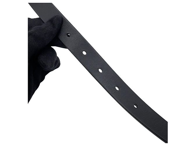 Cinturón reversible Christian Dior Negro Blanco - vista 10