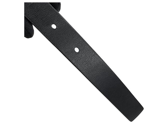 Cinturón reversible Christian Dior Negro Blanco - vista 12
