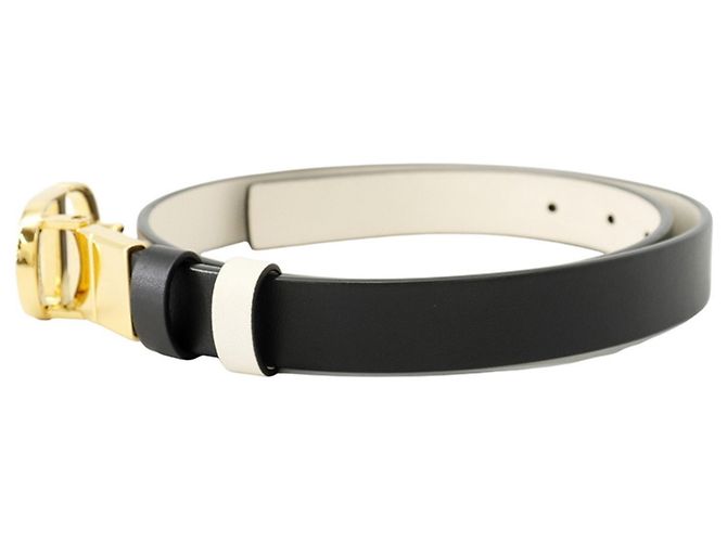 Cinturón reversible Christian Dior Negro Blanco - vista 2