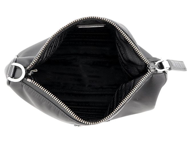 Saffiano Sac à épaule Prada Re-Nylon Noir - vue 5