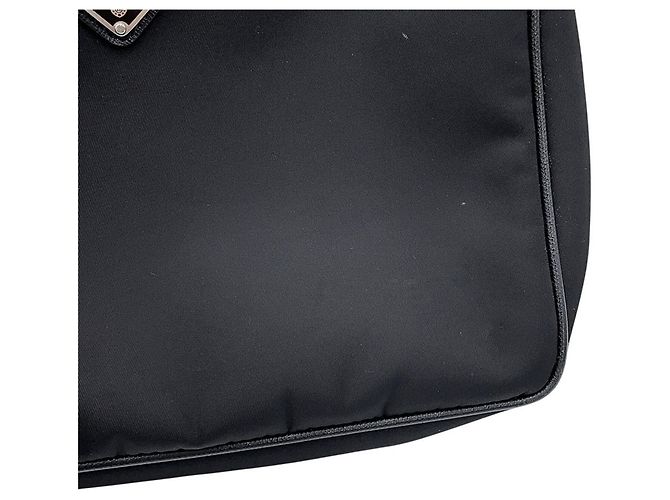 Saffiano Sac à épaule Prada Re-Nylon Noir - vue 6