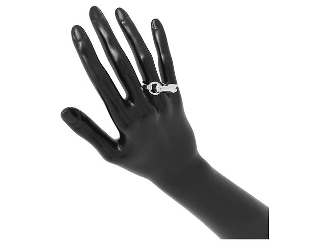 Ring Bague Hermès Galop en Argent 925 - vue 4