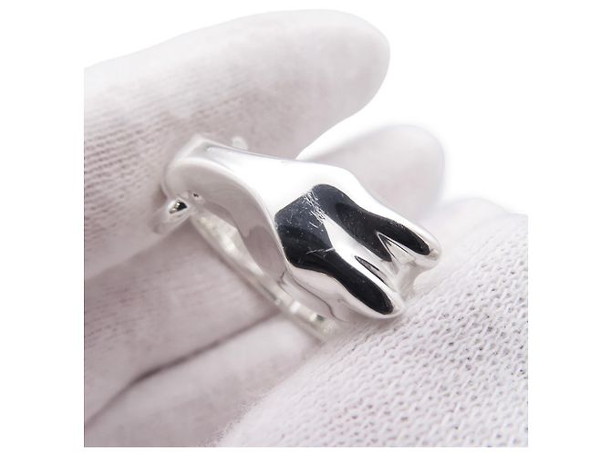 Ring Bague Hermès Galop en Argent 925 - vue 7