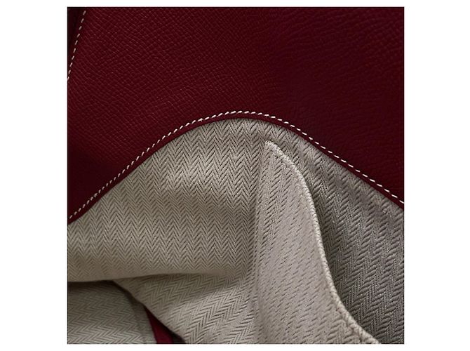 Hermès Borsa a mano Hermes Bolide Relax 35 Rosso - vista 8