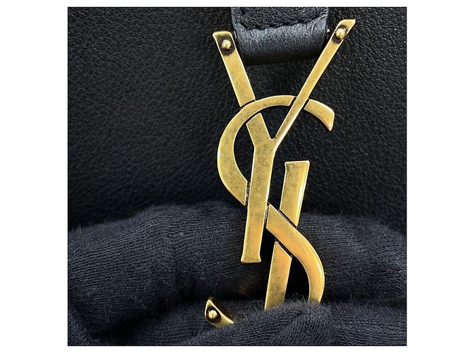 Borsa a tracolla Yves Saint Laurent Saint Laurent Paris Nero - vista 10