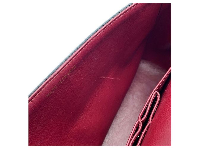 Borsa a tracolla con catena Chanel Matelassé in jersey di cotone nero - vista 15