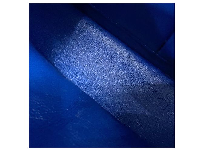 Borsa a tracolla Chanel Matelassé Blue - vista 13