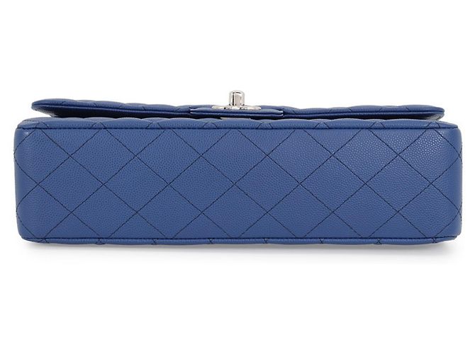 Borsa a tracolla Chanel Matelassé Blue - vista 3