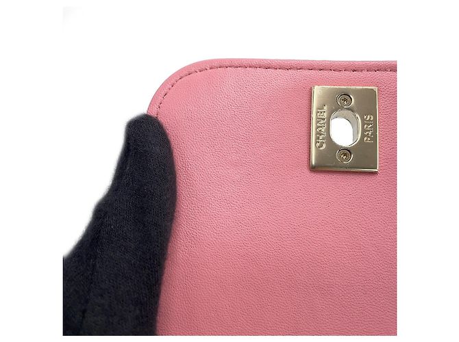 Chanel Matelassé Handtasche Pink - Ansicht 11