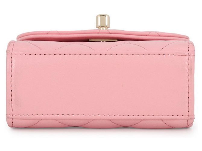 Chanel Matelassé Handtasche Pink - Ansicht 3