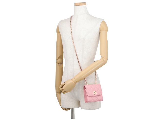Chanel Matelassé Handtasche Pink - Ansicht 4