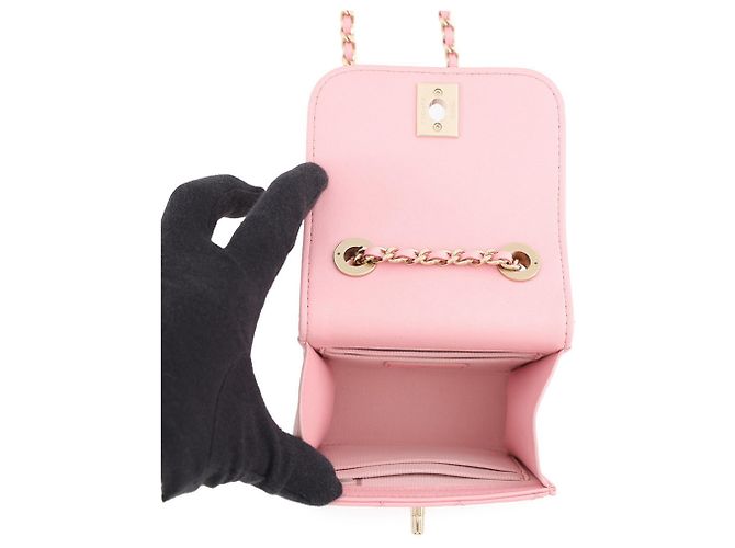 Chanel Matelassé Handtasche Pink - Ansicht 5