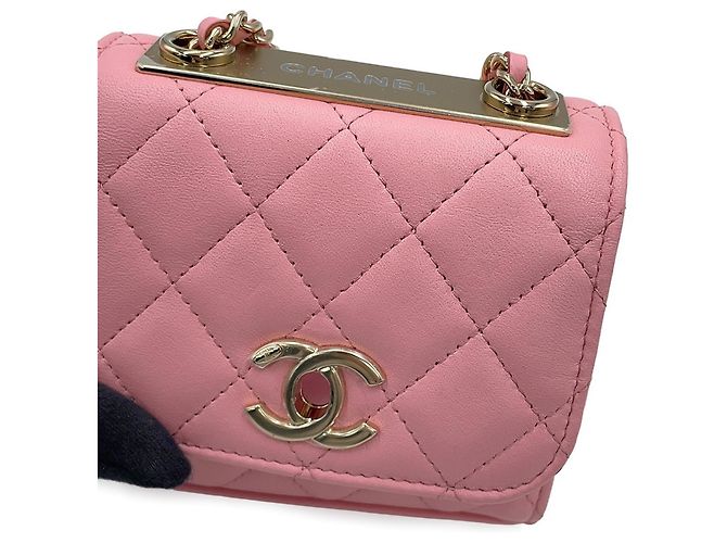 Chanel Matelassé Handtasche Pink - Ansicht 6