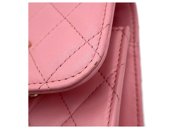 Chanel Matelassé Handtasche Pink - Ansicht 7