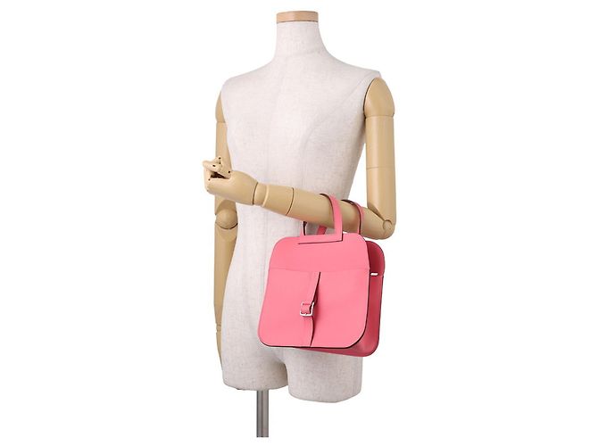 Hermès Hermes Arzan Mini Handtasche in Rose Azalee Pink - Ansicht 4
