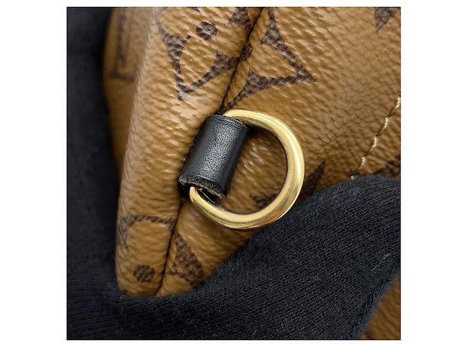 Louis Vuitton Monogram Reverse Palm Springs Backpack MINI M44872 Preto - vista 7