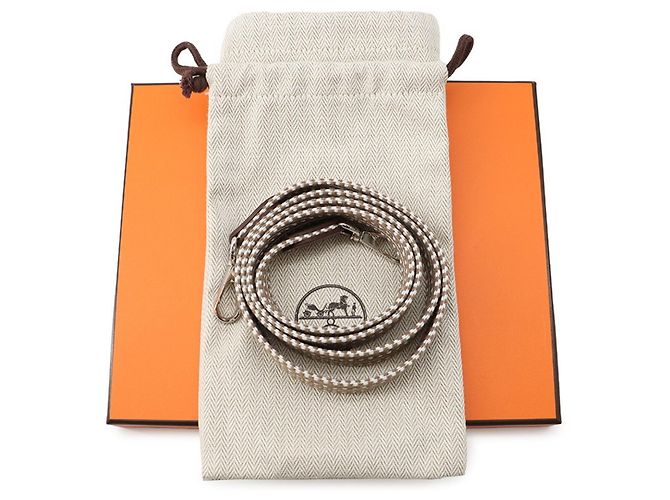 Hermès Hermes Evelyne TPM Schultertasche Taupe - Ansicht 12