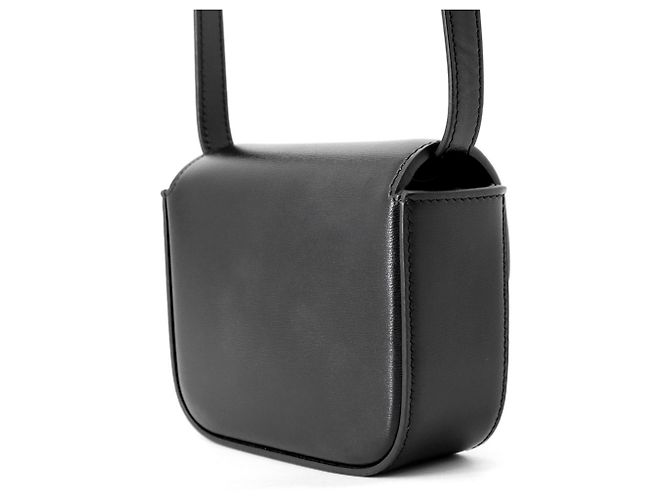 Céline Sac à épaule Celine Triomphe Mini Claude Noir - vue 2