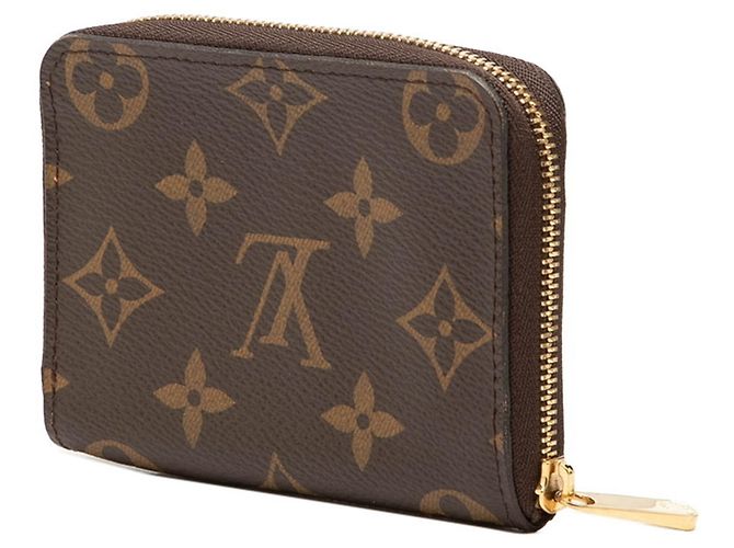 Monedero Zippy Monogram Louis Vuitton Castaño - vista 2