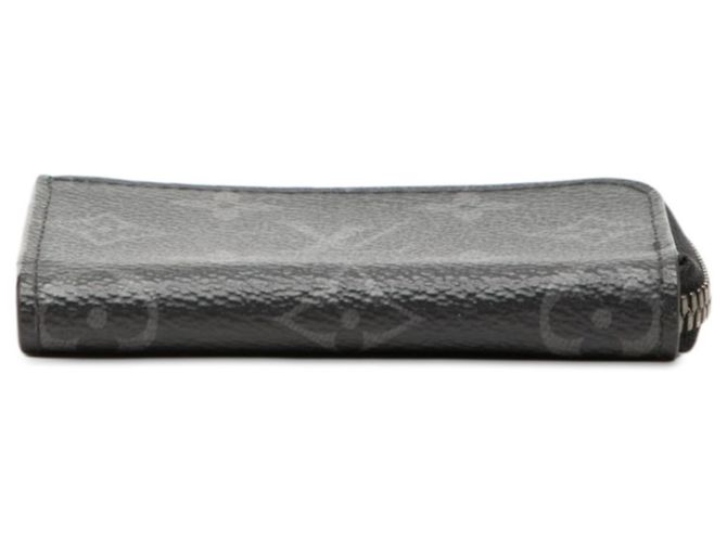 Louis Vuitton Monogram Eclipse Coin Purse Black - view 3