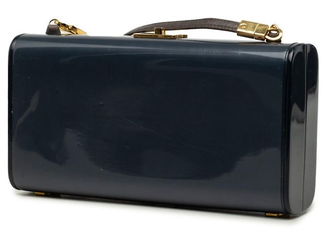 Gucci Interlocking G Crossbody Shoulder Bag Marineblau - Ansicht 2