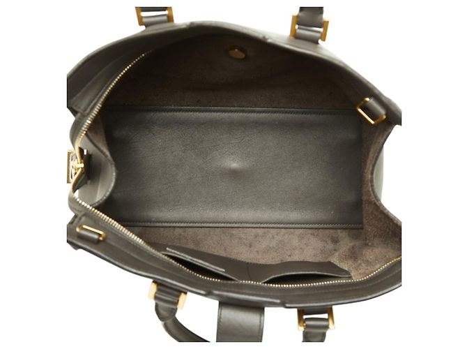 Autre Marque Borsa a mano Saint Laurent Cassandra Baby Cabas Marrone scuro - vista 11