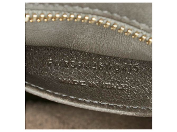 Autre Marque Borsa a mano Saint Laurent Cassandra Baby Cabas Marrone scuro - vista 12