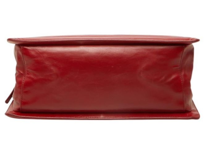 Borsa Tote Chanel Coco Mark Boy 32 con catena Rosso - vista 3
