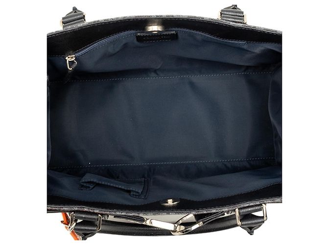 Christian Dior Dior Flightline Trotter Handtasche Braun Schwarz Orange - Ansicht 4