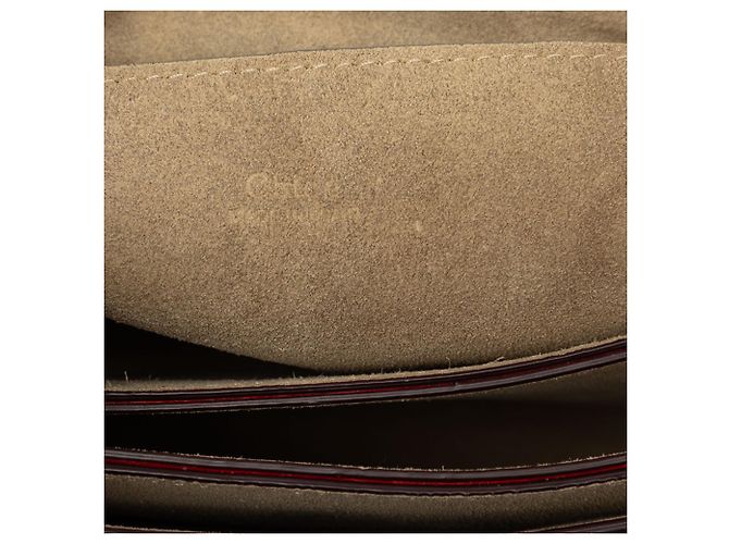 Borsa a tracolla Chloé Faye Rosso - vista 6