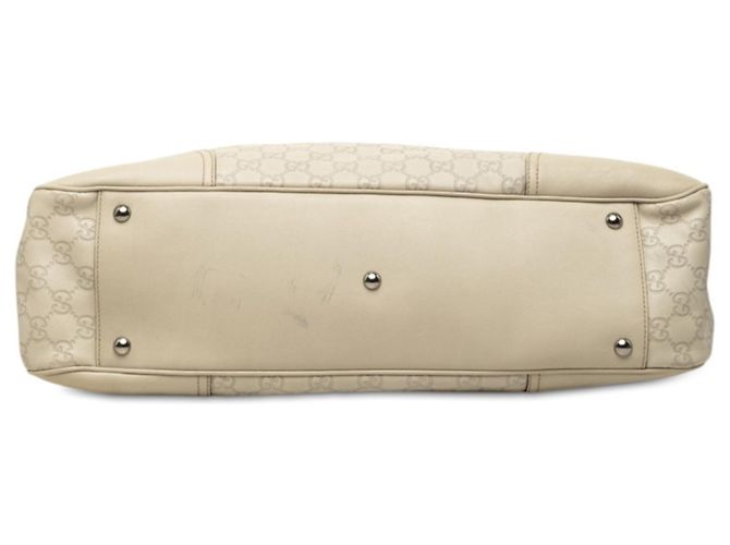 Bolso Tote Gucci Guccissima Shoulder 293589 Blanco - vista 3