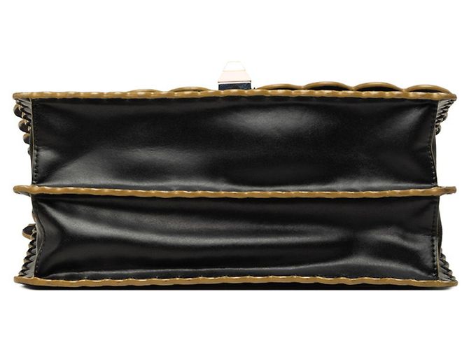Borsa a mano Fendi Kanai Borsa a tracolla con catena Nero - vista 3