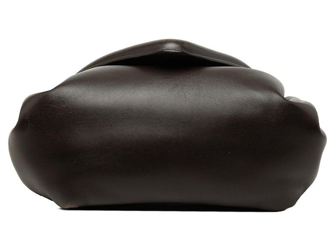 Borsa a tracolla Bottega Veneta Beak Marrone - vista 3