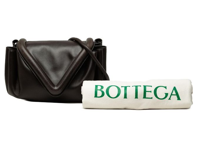 Borsa a tracolla Bottega Veneta Beak Marrone - vista 6