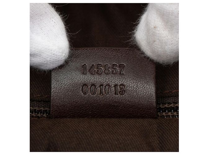 Borsa a tracolla Gucci GG Canvas Bianco Beige - vista 6