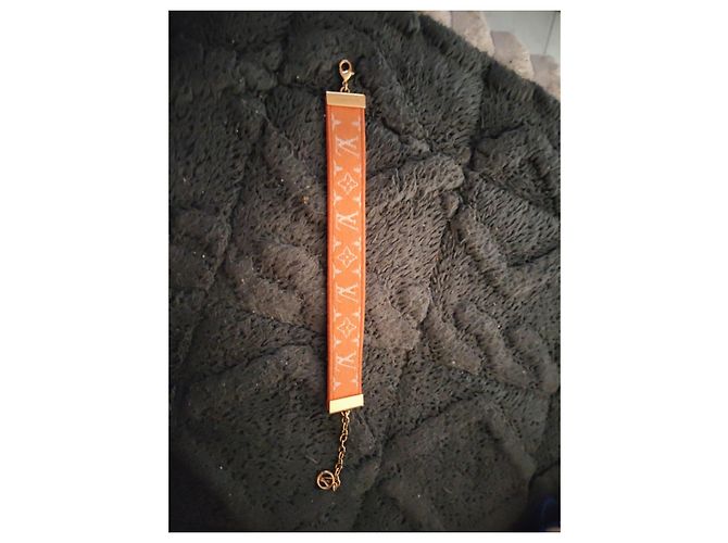 Pulsera Louis Vuitton Monogram Orange Blanco Naranja - vista 2